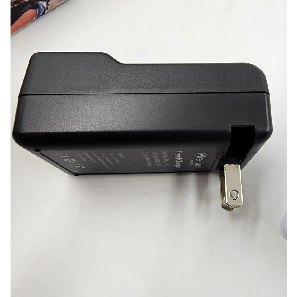 Re-Fuel By Digipower Canon Camera Duo Battery & Charger Fast Charging - Black